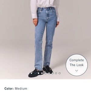 Abercrombie 90s straight jeans